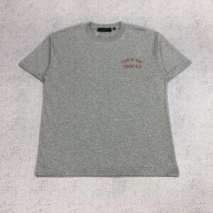 Fear of God Grey Letter Short Sleeves